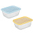 Орра Контейнер для продуктов прямоугольный 1,5л, пластик, 2 цвета