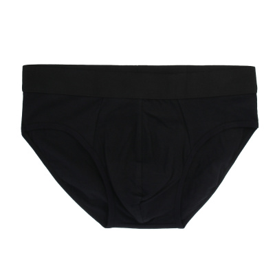 GALANTE Трусы-слипы мужские классика, р.52, 95%хлопок, 5%спандекс, черный, НБ25-4