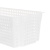 Корзинка Лофт прямоугольная 3л 297х130х96 мм белый, серый
