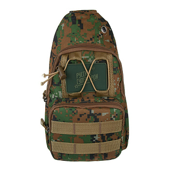 РУССО ТУРИСТО Сумка тактическая через плечо «Рейнджер», 31x18x6см, полиэстер