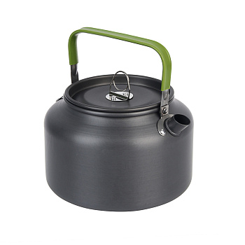 Чайник туристический тм BY Русские Супергерои, костровой, 1,8л, анодированный алюминий