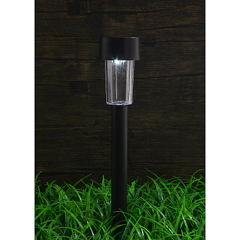 INBLOOM Фонарь на солн батарее 31х4.5см, 1LED, шампань, 1.2V 40mAh Ni-MH, пластик