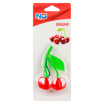 NEW GALAXY Ароматизатор гелевый 3D, 21 гр.,аромат вишня