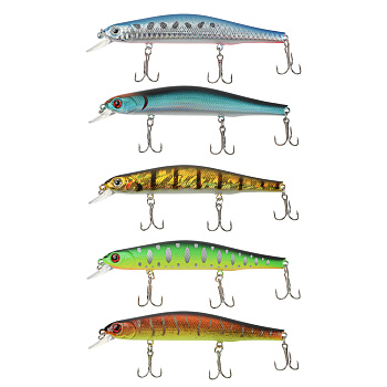 Воблер "Орфит" тм AZOR FISHING, 125 мм, 18 гр, SP, 0-1,5м