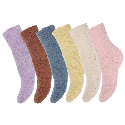 GALANTE Носки женские махровые "травка", р.23-25, 95% полиэстер, 5% спандекс, цвета в ас-те,арт.2