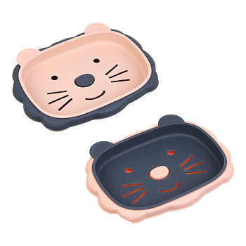 VETTA Мыльница, пластик, 15х11,5х2 см, Энимал