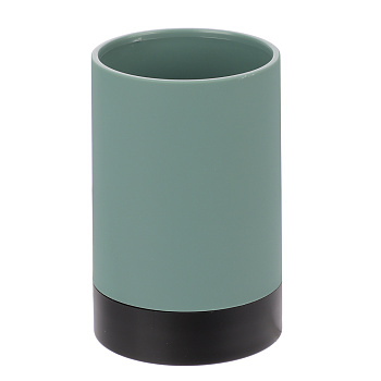 Стакан GUL, серо-зелёный, пластик, SWP-2401-GRN-03