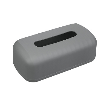 Салфетница тм VETTA Сидней, пластик, PP, серый, 27,4x14x9,2см