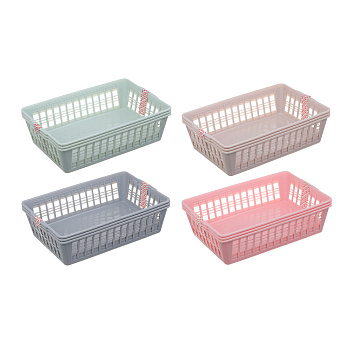 Набор корзинок для мелочей тм VETTA, полипропилен, 24х16х6см