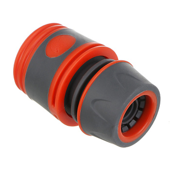 INBLOOM PROF+ Коннектор быстросъемный для шланга 1/2, обрезиненное покрытие ABS
