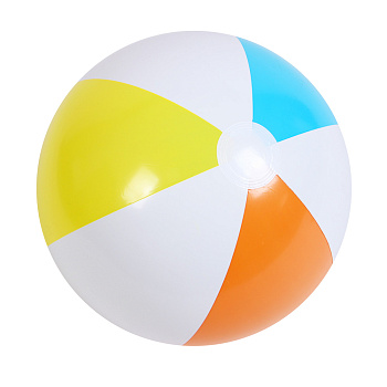 Мяч пляжный надувной "Яркое лето", тм BY SPORT, 46см, ПВХ, 0.18мм