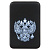BY Аккумулятор мобильный Светящийся 10000мАч, USB-A,USBC,встр.каб.,QC,PD,22.5W, Герб, короб. белая