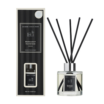 NEW GALAXY Диффузор LEGEND COLLECTION, 100 мл., Bergamot Oudwood