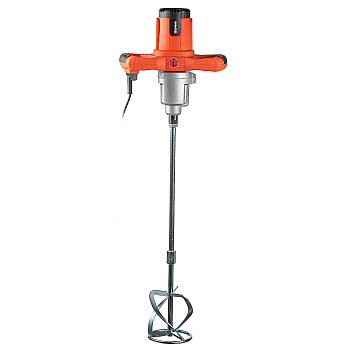 ЕРМАК Миксер электрический двуручный, 1200 Вт, М14, 0-900 об/мин, венчик