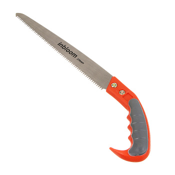 INBLOOM Пила садовая 41см, марганцевая сталь 65М, пластик