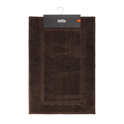 Коврик для ванной комнаты тм VETTA Solace, махровый 600г/м² тп-основа , 80х50см, 2 цвета