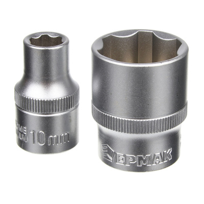 ЕРМАК Набор профессионального инструмента, 12 предм., 1/2" (головки, удлинитель и трещотка)