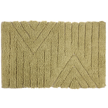 VETTA Коврик для ванной 40x60 см, хлопок, фисташковый, 5600, (Индия)