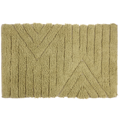 VETTA Коврик для ванной 40x60 см, хлопок, фисташковый, 5600, (Индия)