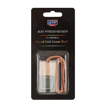 NEW GALAXY Ароматизатор подвесной Автопарфюм, по мотивам Good Girl Gone bad, 5 мл
