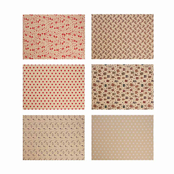 Бумага тм Fntastic подарочная, 70x100 см, 70 г односторонняя, 6 диз., арт.7