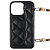 ВСЁГАЗИН Чехол для смартфона Дизайн, iP - 12/12 pro, черный, фэшн, цепочка c черной кожей и кулоном