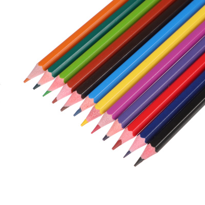 Карандаши 12цв. ClipStudio шестигранные заточ., пластик, в карт.кор. с подвесом