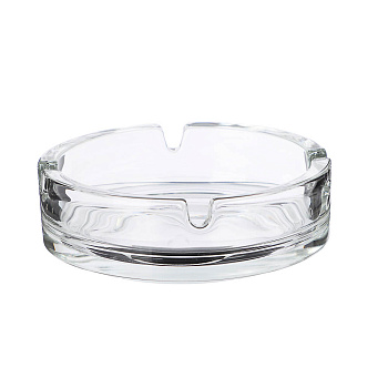 ОСЗ Пепельница круглая D-10,6см H-3,4см, стекло