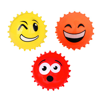 Мяч детский "Ёжики", тм BY SPORT,8см, ПВХ, 36г (+-10%)