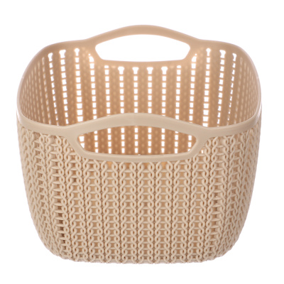 Корзинка вязаная тм VETTA, пластик, 21х16х10см