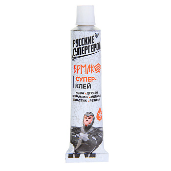 ЕРМАК Супер клей универсальный 15мл туба в шоубоксе