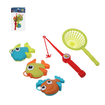 Набор рыбалки 5 предметов, 28х16х3,5см