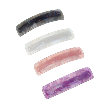 ЮНИLOOK Заколка-автомат для волос, 10,5х2,5см, акрил, металл, 4 цвета, ACS25-8