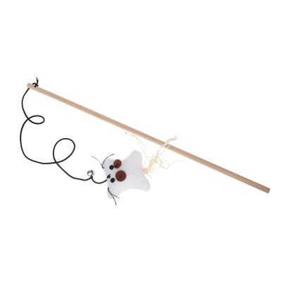 Игрушка-дразнилка для кошек, тм VETTA, дерево, целлюлоза, 40см