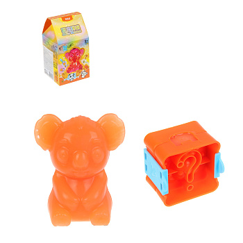 Набор для творчества фигурка из мягкого геля с формочкой, 7,5х7,5х14см, PP, силикон, микс