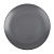 MILLIMI Тарелка подстановочная 27х3см, керамика, графит
