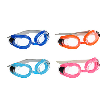 Очки для плавания детские тм BY SPORT, латекс, силикон, ПВХ, 4 цвета