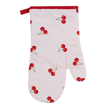 Прихватка-варежка тм PROVANCE Черри 18х28см, 100% хлопок, 2 дизайна