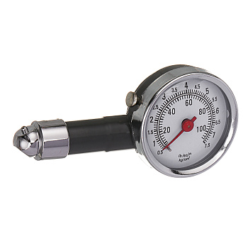 ЕРМАК Манометр механический, метал. корпус, в пластиковом кейсе, блистер
