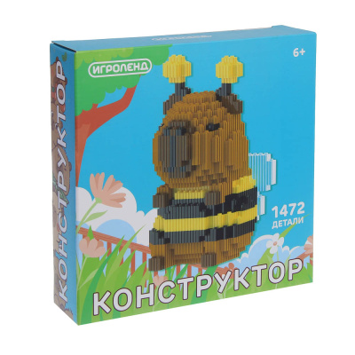 Конструктор мини 3D "Популярка", ABS, 2912-03