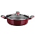 SATOSHI Ла Мери Сотейник литой 4,3л d=28х8см, с крышкой, антипригарное покрытие мрамор, индукция