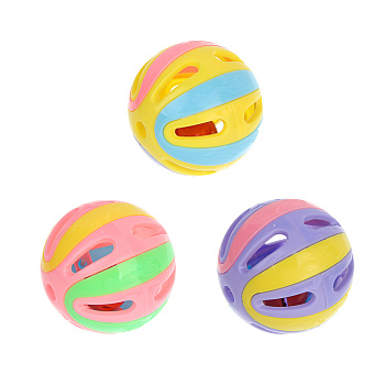 Набор игрушек для кошек тм VETTA, мячи разноцветные, 3шт по 5см