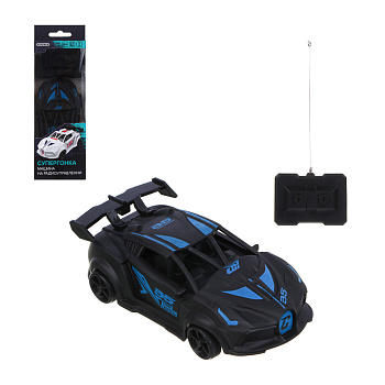ИГРОЛЕНД Машина "Супергонка" на радиоуправлении, 2-канальный пульт, PP, 4хАА, 7,3x4x18,3 см, 4 диз