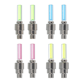 РОКОТ Набор 2шт колпачков на ниппель светящихся при движении