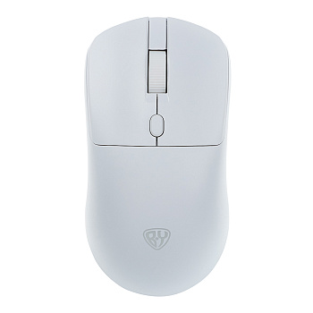 Компьютерная мышь беспроводная BY Office 2.4GHz,4D, тихий клик,800-1600DPI,SoftTouch,2xAАA,белый