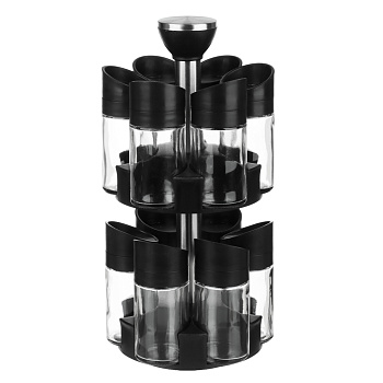 Набор банок для специй,12 предметов, двухуровневый