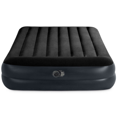 Матрас надувной тм Intex с подголовником, встр.насос 220В, 203х152х42см, до 272кг, 64124ND