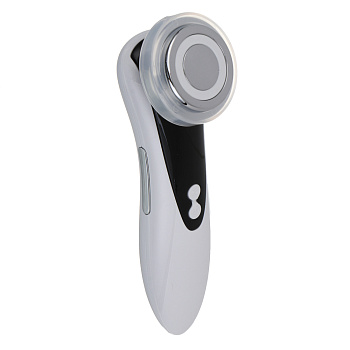 LEBEN Массажер для лица микротоковый 4 в 1, фототерапия, подтяжка кожи, 4 режима, 350мАч, белый