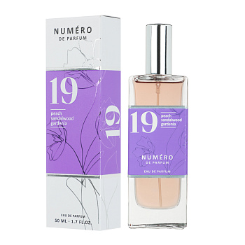 Парфюмерная вода женская тм UNIQUE numero de Parfum 19, 50 мл