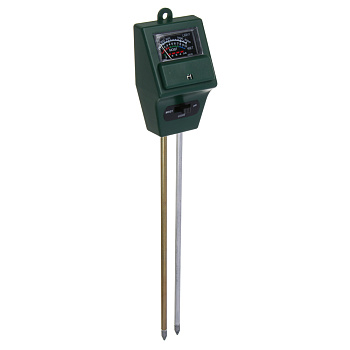 INBLOOM Мультитестер для почвы 3в1: влажность, кислотность, освещенность, 28х5см, металл, пластик